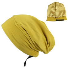 Load image into Gallery viewer, Spring And Autumn Adjustable Men's Satin Lined Hood