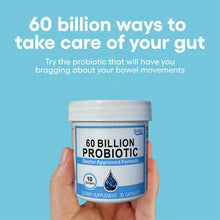 Load image into Gallery viewer, Probiotics 60 Billion CFU 10 Strains Organic Prebiotics - Immune, Digestive Gut Health - Supports Occasional Constipation, Diarrhea, Gas & Bloating - For Women & Men - 30ct
