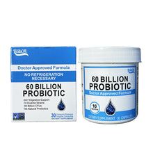 Load image into Gallery viewer, Probiotics 60 Billion CFU 10 Strains Organic Prebiotics - Immune, Digestive Gut Health - Supports Occasional Constipation, Diarrhea, Gas & Bloating - For Women & Men - 30ct
